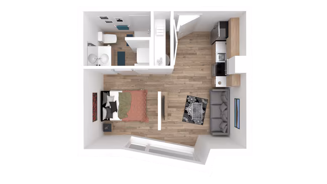Cologne Furnished 404-F floor plan